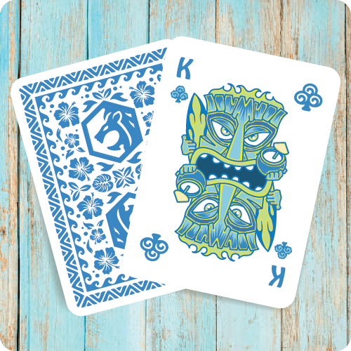 Tiki Poker Cards